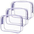 19*5.5*14cm / 3pcs purple set bag