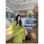 Fruit Green Fishtail Dress / S