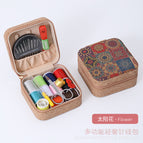 Small size / Retro Sunflower Set [11 Color Thread + Sewing Tools]