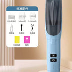 Blue baby hairdresser