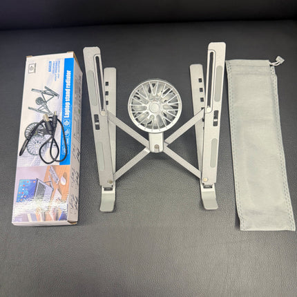 New N8 Laptop Stand Aluminum Alloy Cooling Bracket Folding Computer Desktop Notebook Double Layer Bracket