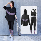 Purple three-piece set / M