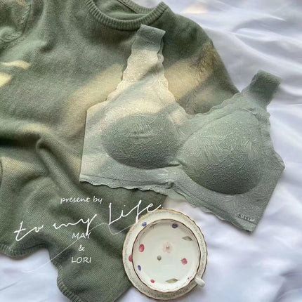 Kissy Series Underwear Traceless Push-up Vest Classic Sling-off Paramelia Non-rimless Bra