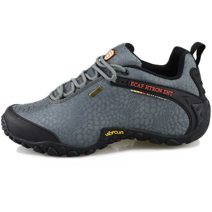 2024 spring, summer and autumn outdoor hiking shoes men's and women's hidden height waterproof mesh breathable sports non-slip hiking shoes
