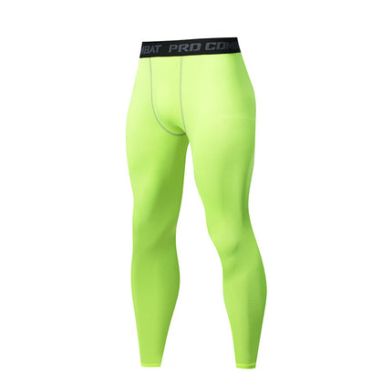 Tight Sports Pants Men's Basketball Running Sports Training Compression Leggings Quick-drying Breathable Perspiration High Elastic Fitness