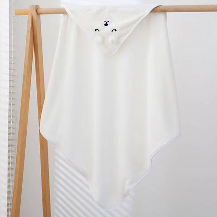 Coral Fleece Bath Towel Class A Baby Holding quilt Absorbent Newborn Children Autumn and Winter Thickened Package Cartoon Hooded Bath Towel Bucket