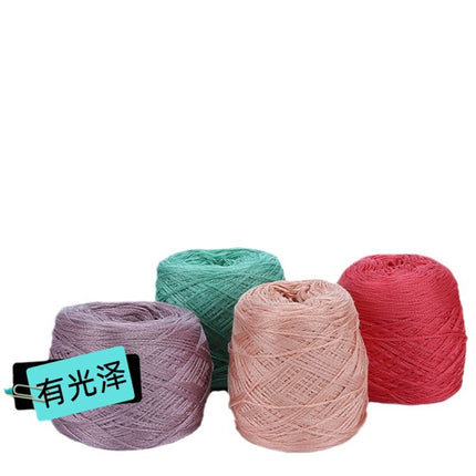 Silk Joy Wholesale Spring and Summer Mulberry Silk Tencel Yarn DIY Hand Knitting Yarn Ball Ice Silk Yarn Fine Yarn Worsted