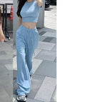 Blue two piece set / S