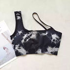 [bra]-tie-dye black / S