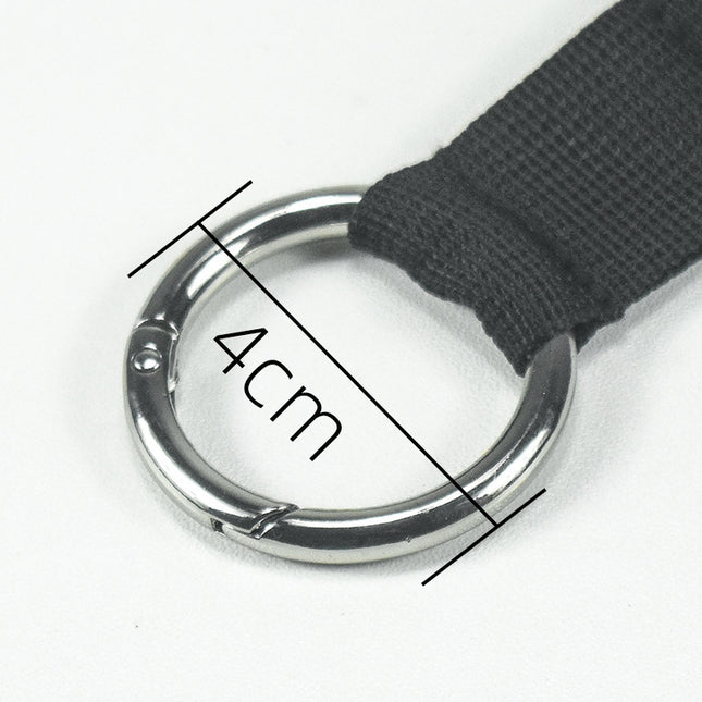 Luggage Buckle Safety Fixed Strap Backpack External Lanyard Packing Strap Strap Metal Webbing