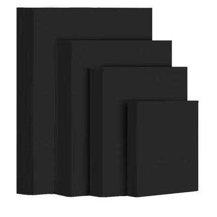 Black cardboard A4/A3 Black thick cardboard White four open 4K 8K thick hard black white business card paper painting cardboard