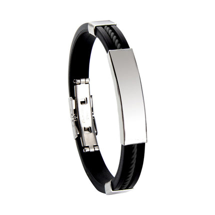 Yiwu small jewelry wholesale summer butterfly buckle cross-border polishing a man and a woman jewelry small commodity stainless steel bracelet