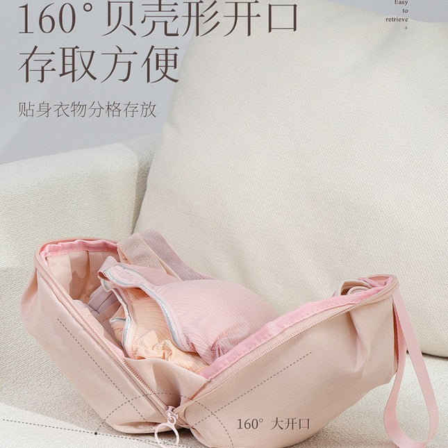 Underwear Storage Bag, Intimates and Socks Storage Bag, Three-In-One Travel Intimates Storage Bag, Portable Artifact