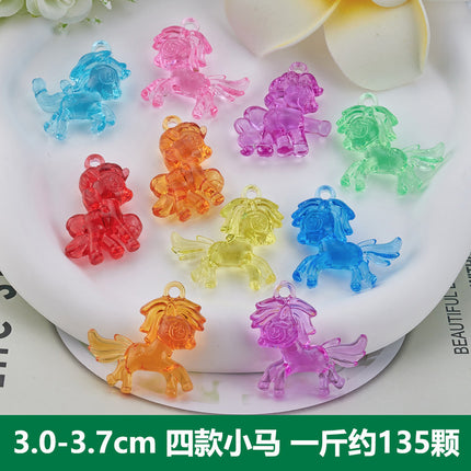 Cartoon Doll Puppy Children's Gem Toy Handmade Creative Jewelry Ornaments Kindergarten Gift Doll Machine Accessories