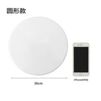 12inch round flat plate