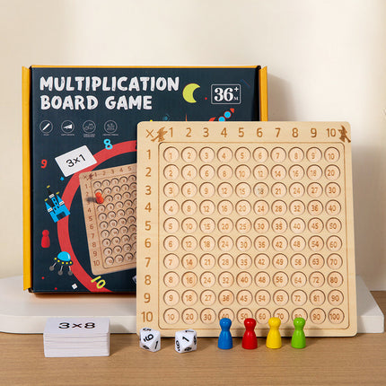 Primary school students' multiplication formula table recitation artifact table game first grade mathematics teaching aids learning supplies