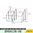 Mimu.transparent inclined tube-5 grids