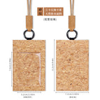 Card holder + lanyard (broken pattern) / 72x112mm three card slots