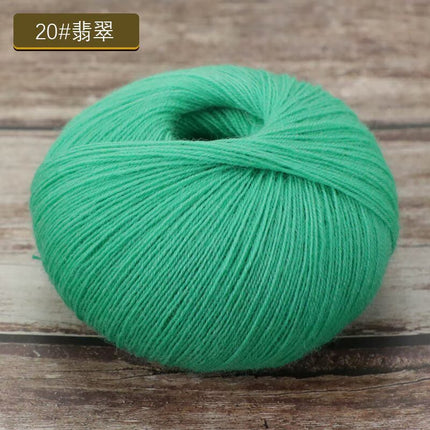 Manufacturer Wholesale 238 Wool Thread Hand-Knitted Shawl Hat Baby Wool Fluffy Wool Thread Ball 50g