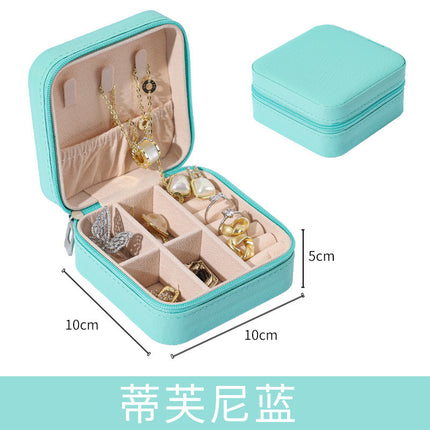 Jewelry Box earrings necklace ring packing box portable beauty storage box jewelry box factory wholesale