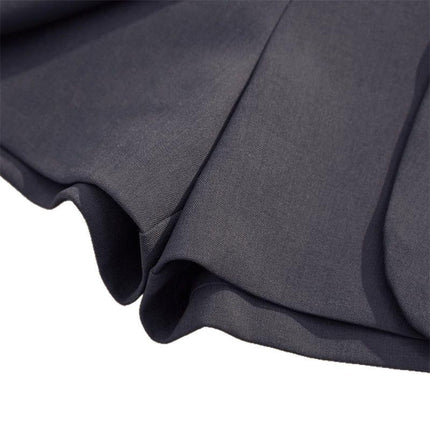 Grey Leggings Skirt Women's 2025 Spring and Summer All-match Casual Suit Shorts High Waist Slimming Outer Wear A- Line Wide Leg Pants