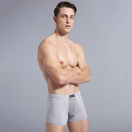 Factory Direct Sales Health Underwear British Sweatpants Magnet Underwear Men's Boxer Briefs Douyin Kuaishou Live Broadcast New Style