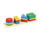 Rectangular color four columns