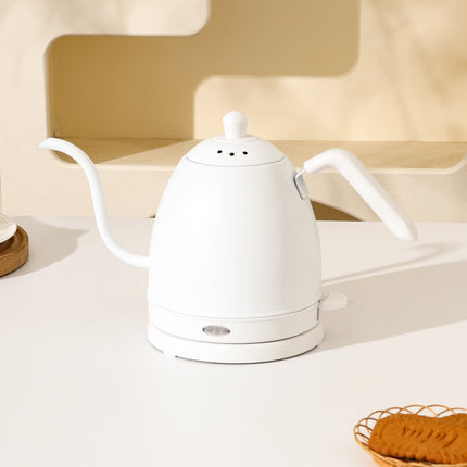 Cross-border kettle hand coffee pot food grade stainless steel slender mouth electric kettle tea gooseneck pot new