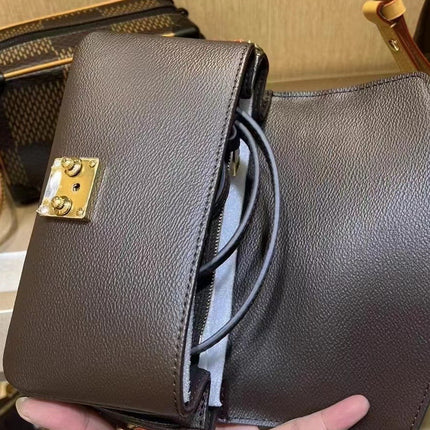 2025Metis Small Presbyopic-Pattern Messenger Bag Mini Chain Shoulder Crossbody Women's Bag Retro Style Mini Bag