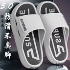 [thick air cushion 01-2 solid color bottom] white and black / 38-39 is 1 size too small