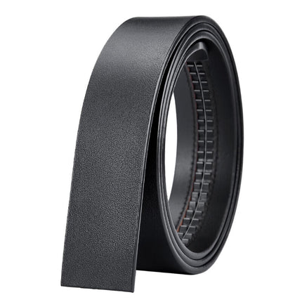 Kangaroo High-grade Top-layer Pure Cowhide 3.5 Belt Genuine Leather Non-head Automatic Buckle Non-sandwich Belt Men's Trousers Belt
