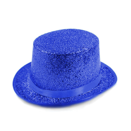 British Retro Gentleman Hat Black High Top Jazz Hat Stage Magic Hat Kidsren's Performance Hat Fashion High Top Hat