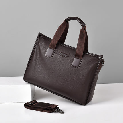 2024 New Cross-Border Crossbody Bag for Men, Large-Capacity Business Bag, Shoulder Bag, Casual Men's Bag, Simple Handbag