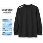 Pure black [long-sleeved single-pole style] / M(recommended 40-50kg )