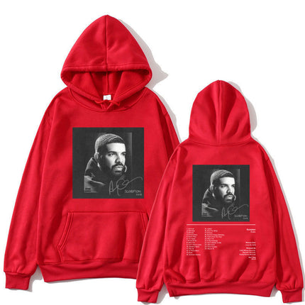 [Cross-Border Code] Rapper Drake Scorpion Music Album Print Hoodie