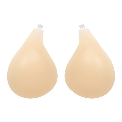 Silicone Breast Patch Spoon-Shaped Cross-Border Popular Women's Halter Neck Breast Lift Sling Invisible Bra Big Breast Breast Patch