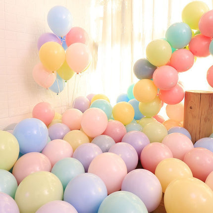 Candy color balloon 5/10/12 inch birthday party decoration balloon creative wedding confessions Macaron balloon