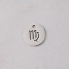 Gold 12mm-with hanging ring / 6-Virgo