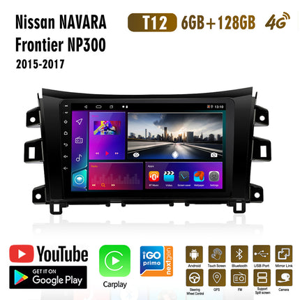 Suitable for 15-17 Nissan NP300 car GPS Android navigator Bluetooth reversing image player