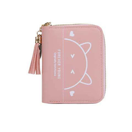 Factory wholesale Korean style cute zipper coin purse multi-functional card holder coin bag student mini bag wallet