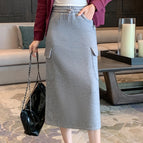 Gray (skirt-[card size small]) / M( 45-52.5kg )