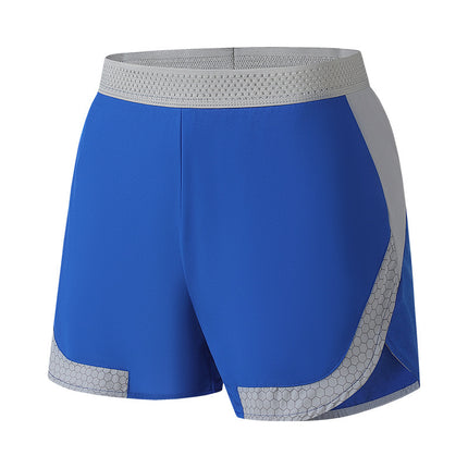 Amazon Cross-border New Fake Two-piece Sports Pants Men's Quick-drying Outdoor Running Pants Men's Light and Breathable Sports