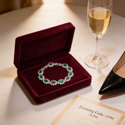 New classic cross-border source bracelet fashion zircon ladies jewelry European and American fashion crystal bracelet