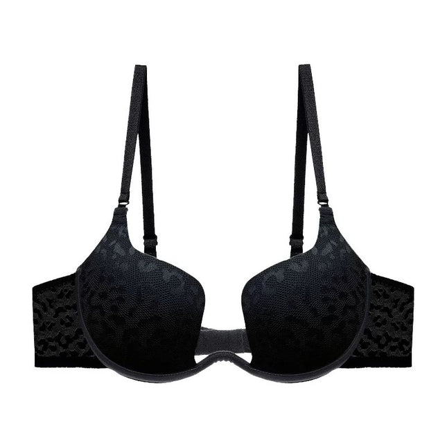 New Traceless Ginning U-shaped plus size Bra Push-up Anti-sagging Deep V-top Thin Mould Cup Underwear for Women