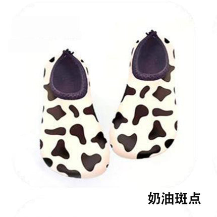 Cartoon Children's Beach Shoes Hard Sole Wading Shoes Diving Equipment Snorkeling Shoes and Socks Barefoot Swimming Shoes Diving Socks Quick-drying