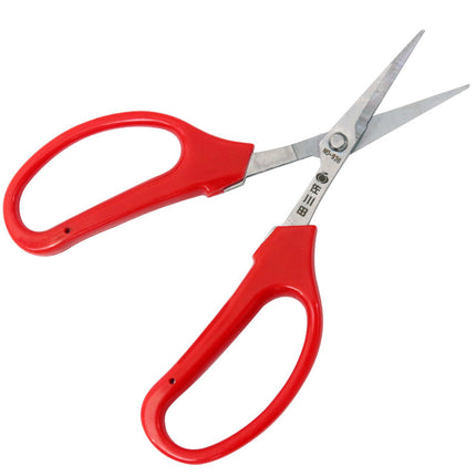 Taiwan Sagawa Tian 936 stainless steel thin fruit scissors cocked scissors vegetable flower fruit scissors gardening garden scissors