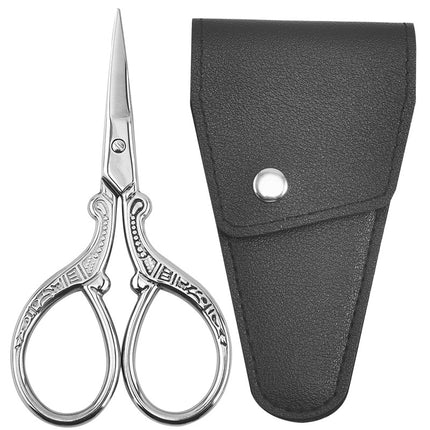 Stainless Steel Pointed Nose Hair Scissors Beauty Eyebrow Scissors Eyebrow Scissors Beauty Scissors Stainless Steel Pointed
