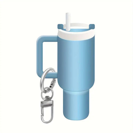 Cross-border New Product Stanley Stanley Keychain Pendant Ice Cup Keychain Can Hold Lipstick Backpack Hanging