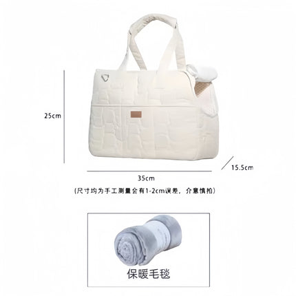 Cat Bag Winter Warm Going Out Portable Cat Carrying Portable Dog Bag High Beauty Value Small Dog Pet Backpack