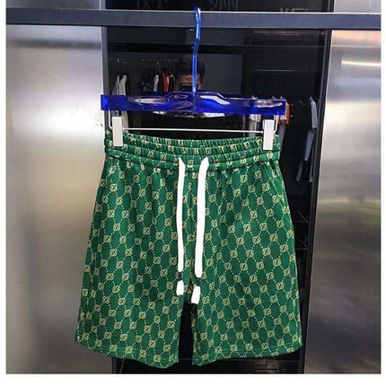 2025 Summer Men's Thin Fashion Casual Sports Shorts Trendy Full Print Beach Floral Versatile Shorts